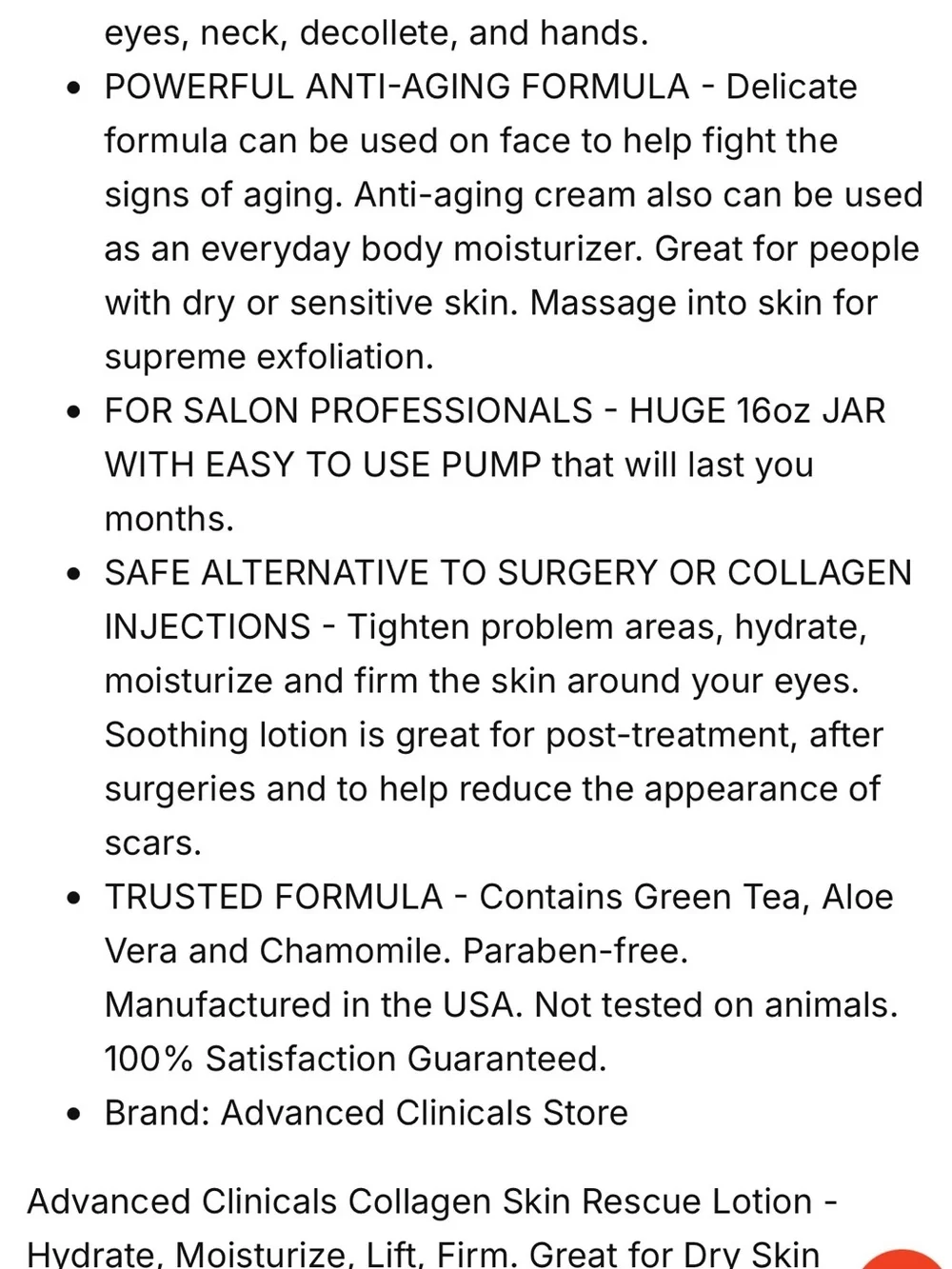 N/A collagen skin